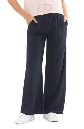 Ripe Marlow Shirred Pant in Navy at Nordstrom, Size X-Small