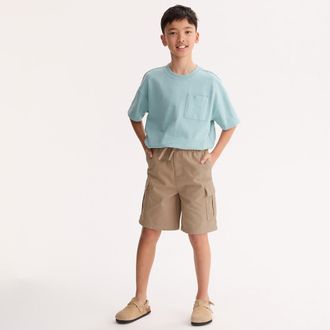 La Redoute Collections Battle bermuda, elastische tailleband