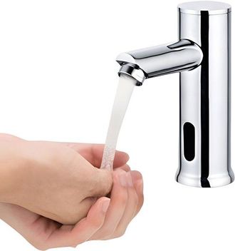 OEM Grifo De Ba&ntilde;o Con Sensor - Grifo De Ba&ntilde;o Autom&aacute;tico Sin Contacto - Grifo De Ba&ntilde;o Infrarrojo - Sensor Autom&aacute;tico - Funciona Con Pilas - Conectores Incl