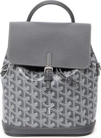 Goyard Pre-owned Womens Mini Alpin Backpack - Grey - One Size