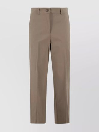 Max Mara trousers with straight leg and pockets
