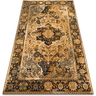 RugsX Rugsx - Alfombra De Lana Polonia Dukato Ornamento Co&ntilde;ac Beige Beige 200x300 Cm