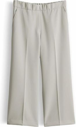 someday Charlie Cropped Ease - Dames - Broeken - Grijs - Maat: L Viscose