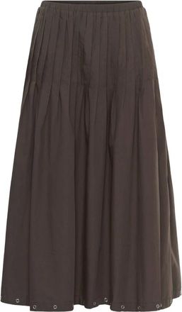 Karen by Simonsen Rokken, Dames, Bruin, 3Xl, Katoen, KBVicky Rok