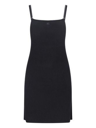 Courrèges Logo Mini Dress