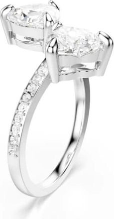 Swarovski Mesmera Attract Open Ring - Dames - Ringen - Grijs - 57 MM - Accessoires