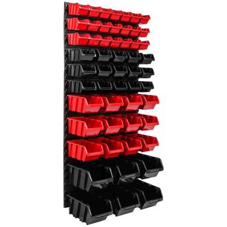 OEM Tablero De Herramientas Para Taller De 57x116 Cm + 54 Bandejas