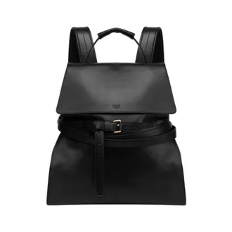Moschino Tie Me Backpack - male - Moschino - Backpacks - Black - ONE SIZE - Bags