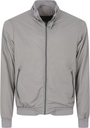 Herno Bomberjack - Heren - Bomber jackets - Grijs - M - Polyester - Jassen