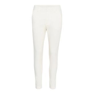 Kaffe KAlea Capri Broek - Dames - Broeken - Wit - Maat: 5XL Katoen