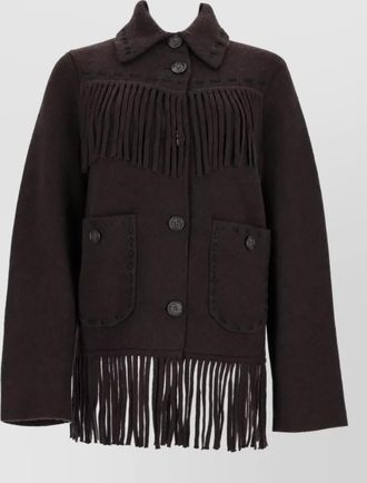 Guest In Residence cashmere single breasted coat