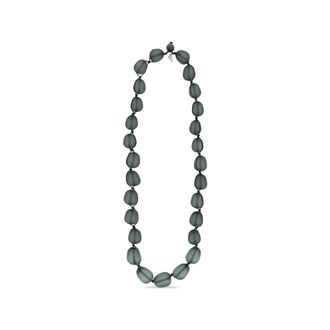 Emporio Armani Necklaces, female, Blue, Size: ONE SIZE Beaded Necklace