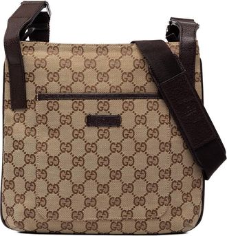 Gucci Pre-owned Gucci GG Canvas Crossbody Unisex 4U9BYR9JD95A0QGI