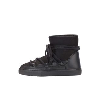 INUIKII Classic Sneaker - Dames - Winterlaarzen - Zwart - 37 EU - Leer - Schoenen