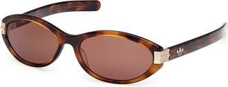 adidas OR0129 52E Mens Sunglasses Tortoiseshell Size 59