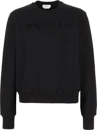 Alexander McQueen Stijlvolle Sweatshirts voor een Trendy Look - Heren - Sweatshirts - Zwart - S - Hoodies & sweatvesten