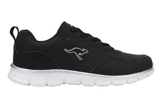Kangaroos Sneaker KANGAROOS K-RF JONNA, Damen, Gr. 39, schwarz-weiss (jet schwarz, wei&szlig;), Synthetik, Schuhe Sneaker