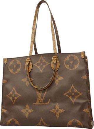 Louis Vuitton Brown Tote Bag (Pre-Owned)