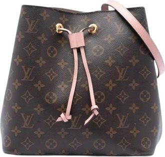 Louis Vuitton Pre-owned Bucket Bags, female, Brown, Size: ONE SIZE Pre-owned Neonoe