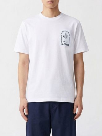 Lacoste T-shirt in cotone con logo Lacoste