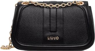 Liu Jo Ematite Crossbody Tas - Dames - Schoudertassen - Zwart - ONE Size - Leer - Tassen