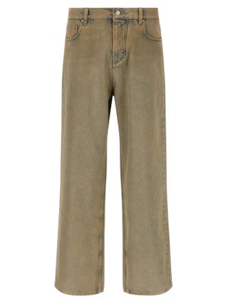 Amiri Mens Wide Leg Jeans