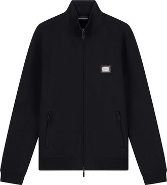 Emporio Armani Zip-throughs - Heren - Vesten met rits - Zwart - M - Hoodies & sweatvesten