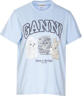 Ganni T-Shirts And Polos