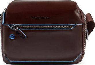 Piquadro Personaliseerbare Crossbodytas voor i Padmini - Dames - Schoudertassen - Bruin - ONE Size - Leer - Tassen