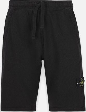 Stone Island Mens Stone Island Black Cotton Cargo Shorts - Cream - Size: 33/32/32