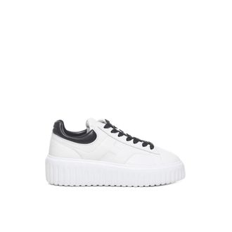 Hogan White Leather Trainers