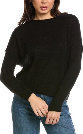 Brodie Estelle Sparkle Crewneck Cashmere Sweater