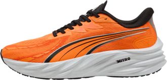 Puma Velocity Nitro 4 Running Shoes in Heat Fire/PUMA Black Men