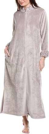 Natori Plush Lynx Zip Lounger