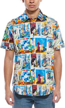 Robert Graham Wine & Dine Woven Shirt