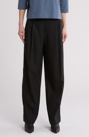 Vince Straight Leg Pull-On Pants in Black at Nordstrom Rack, Size Large