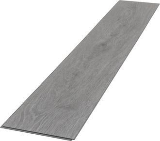 ML Design Ml-design - Suelo De Vinilo Pvc Instalaci&oacute;n Sistema De Click 14 Lamas Vin&iacute;licas De Aspecto Madera Gris Windswell Hickory 122x18 Cm, Grosor 4,2mm, 3,08
