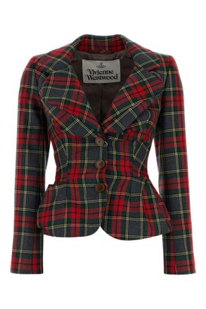 Vivienne Westwood Red Drunken blazer