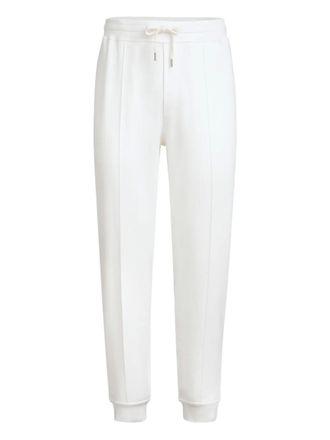 Brunello Cucinelli elasticated-waist track pants - White
