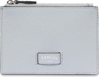 Lancel large Ninon wallet - women - CALFSKIN/Cotton - One Size - Grey