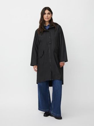 Masai MaTheia Long Sleeve Hooded Coat in Black at Nordstrom, Size X-Small