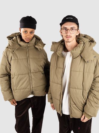 Urban Classics Puffer with Flap Hood Jacke tiniolive