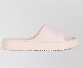 Moncler logo-embossed pool slides