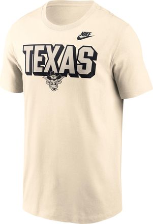 Nike Texas Team Bold Nike Mens College T-Shirt in Brown | N19915ATXV-6VF