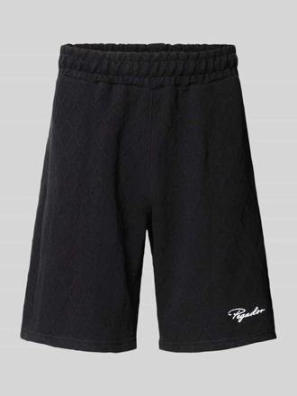 Pegador Shorts mit Logo-Stitching Modell Jovren in Black, Gr&ouml;&szlig;e XXL