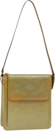 Louis Vuitton Pre-owned Shoulder Bags, female, Beige, Size: ONE SIZE Pre-owned Canvas Shoulder Bag