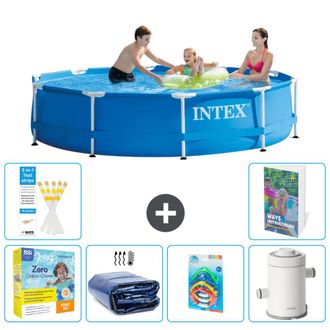 Intex Piscina Con Estructura Redonda - 305x76 Cm - 7-piezas S7