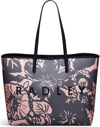 Radley London Southwell Gardens Floral Large Tote Bag in Black at Nordstrom Rack