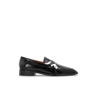 Jil Sander Loafers, female, Black, Size: 7 1/2 US Leather Loafers