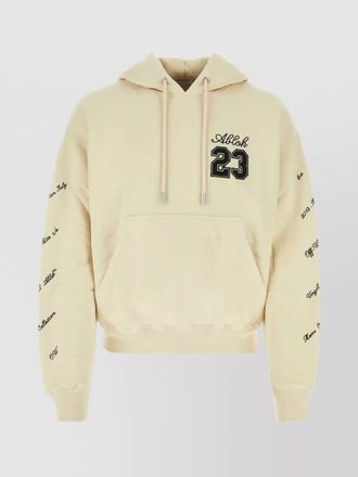 Off-white cotton sweatshirt
